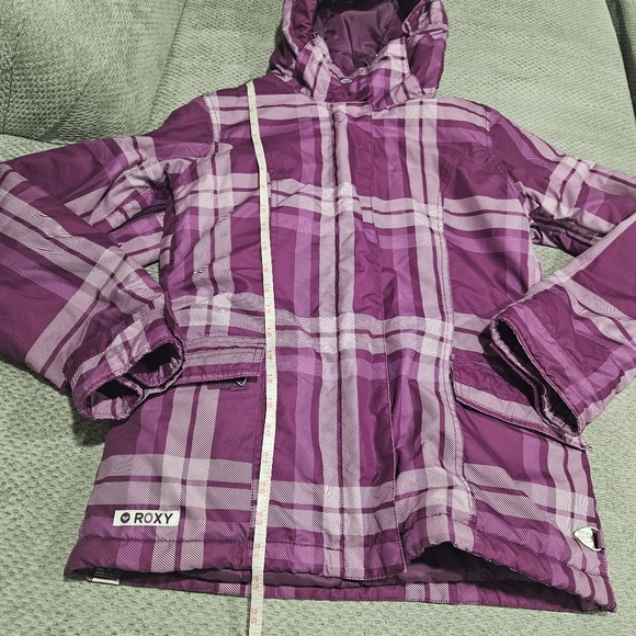Pink Plaid Roxy Jacket, XS - Picture 4 of 13